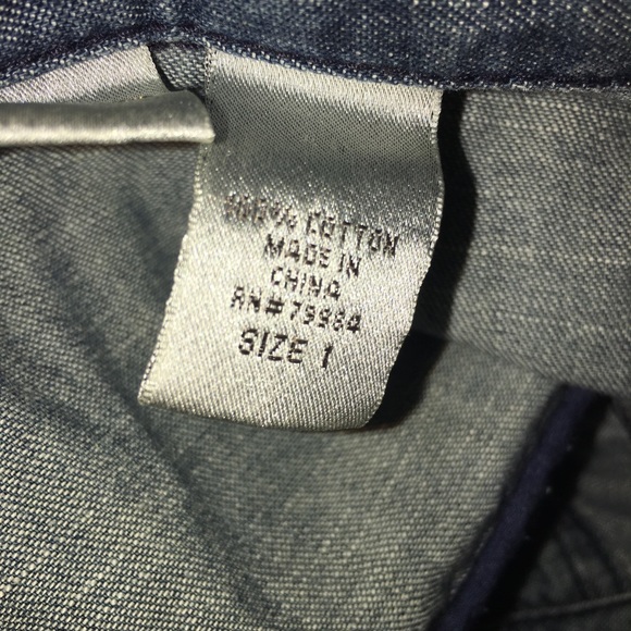 Chico’s Tailored Soft Denim Jacket Size 1 (M) EUC - Picture 6 of 8